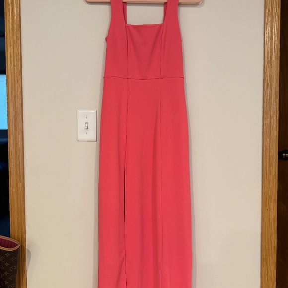 Show Me Your Mumu Eden Midi Dress - Flamingo Pink - XS - Picture 5 of 6